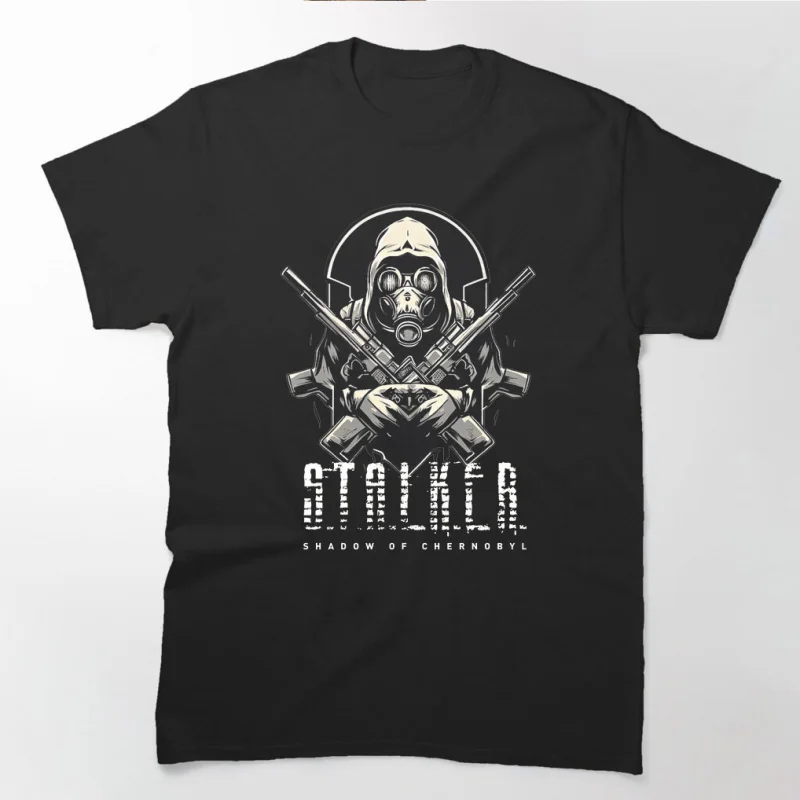 

S.T.A.L.K.E.R. 2 Shadow of chernobyl 0813 Danger exclusion zone gift t shirt Videogame Stalker Graphic Clothes All size Tops