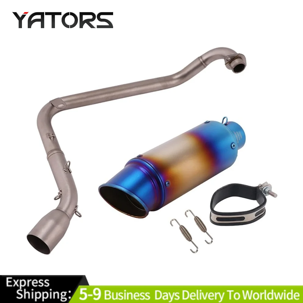 

For Honda Grom MSX125 2013-2023 Motorcycle Exhaust Low Mount Header Muffler Pipe Exhaust Systems Exhausts Pipes