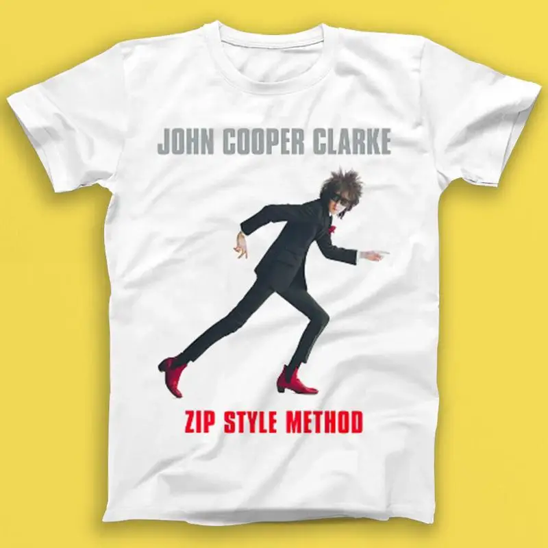 John Cooper Clarke Zip Style Method Music T Shirt