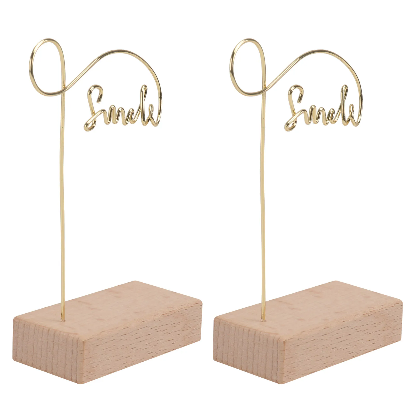 

2 Pcs Jewelry St Necklace Rack Display ganizer Wooden Stainless Steel Jewelry Holder Earring Bracelet Accessories Display Tool