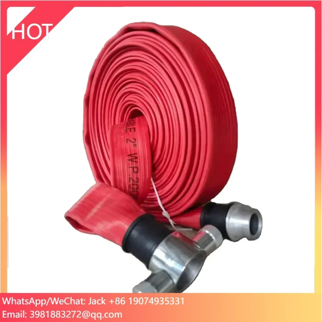 

65mm High Temperature Pressure Double-sided Type 3 Durable Irrigation Fire Hose Pipes with Bs Coupling