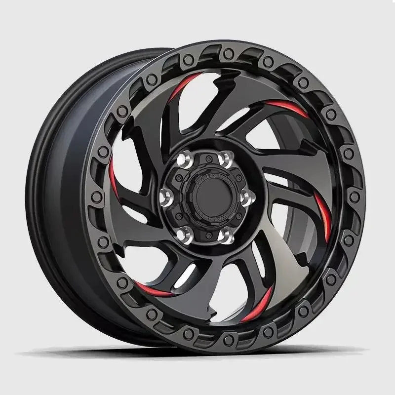 Magnesium aluminum alloy forged wheel hub off-road, modified to fit Honda Toyota Nissan 18/19/20/21/22 inch