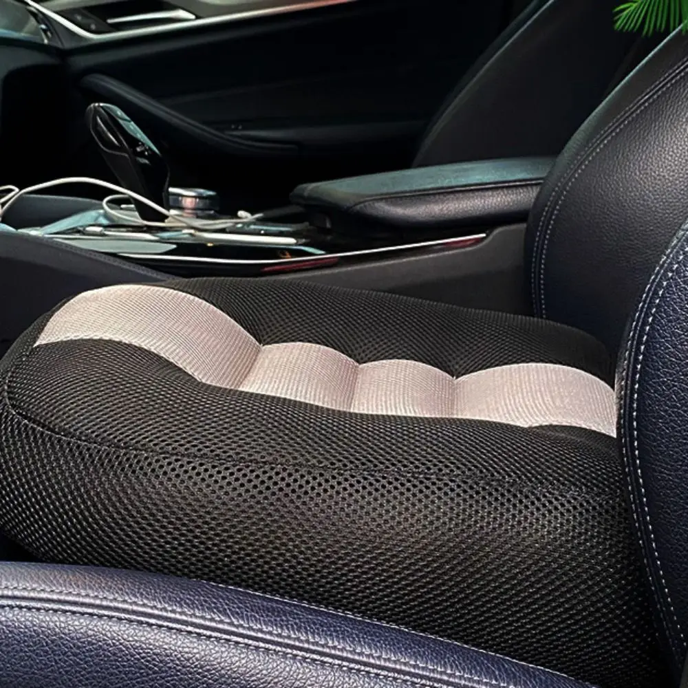 Expand Field of View Car Seat Booster Cushion Thickening Good Breathability Auto Wedge Seat Pad Universal PP Cotton Car Cushion
