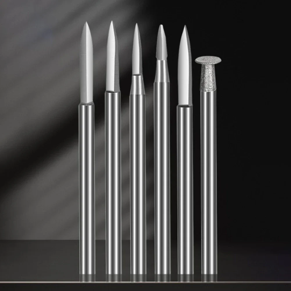 Sculpting Tool Accessories A Complete Six Piece Collection Of Drill Bits Designed Exclusively For Rotational Usage