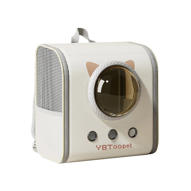 Mochila para llevar gatos transpirable y anti estrés - imagen 3
