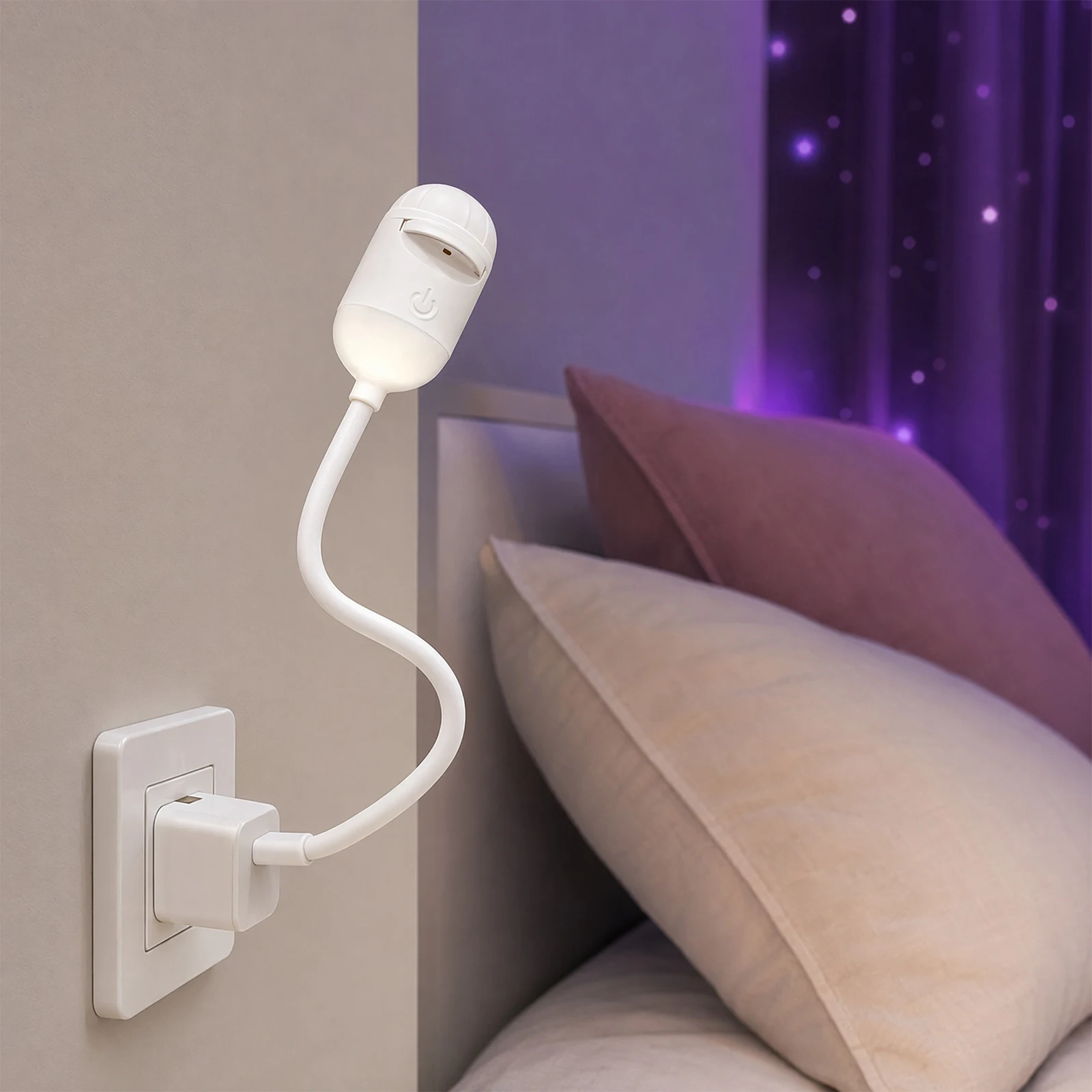 HD Galaxy Star Projector Night Light with Films USB Plug and Play Starry Sky Projector Ceiling Light Atmosphere Lamp for Bedroom