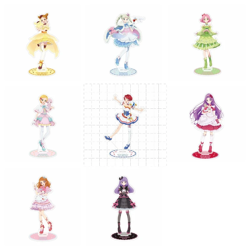 

Game Ichigo Hoshimiya Sumire Hikami Kaede Mizuki Kanzaki Akayi Acrylic Stand Doll Anime Figure Model Plate Cosplay Toy For Gift