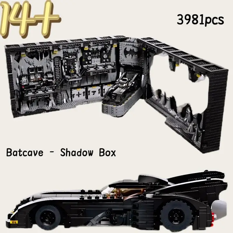

2026 76252 Набор модульных строительных блоков «Бэткейв: Теневой бокс» из 3981 детали, модель для сборки, для взрослых и детей, коллекционные игрушки, рождественские подарки