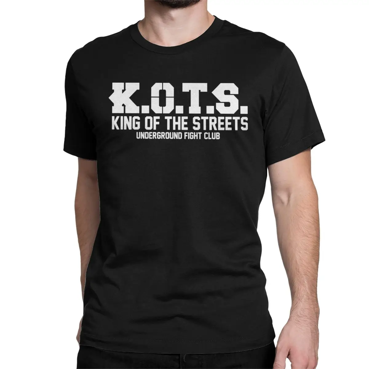 KING OF THE STREETS K.O.T.S. Fight Club T-Shirt Men Women 100% Cotton Tees Crew Neck Short Sleeve T Shirt Gift Idea Clothes