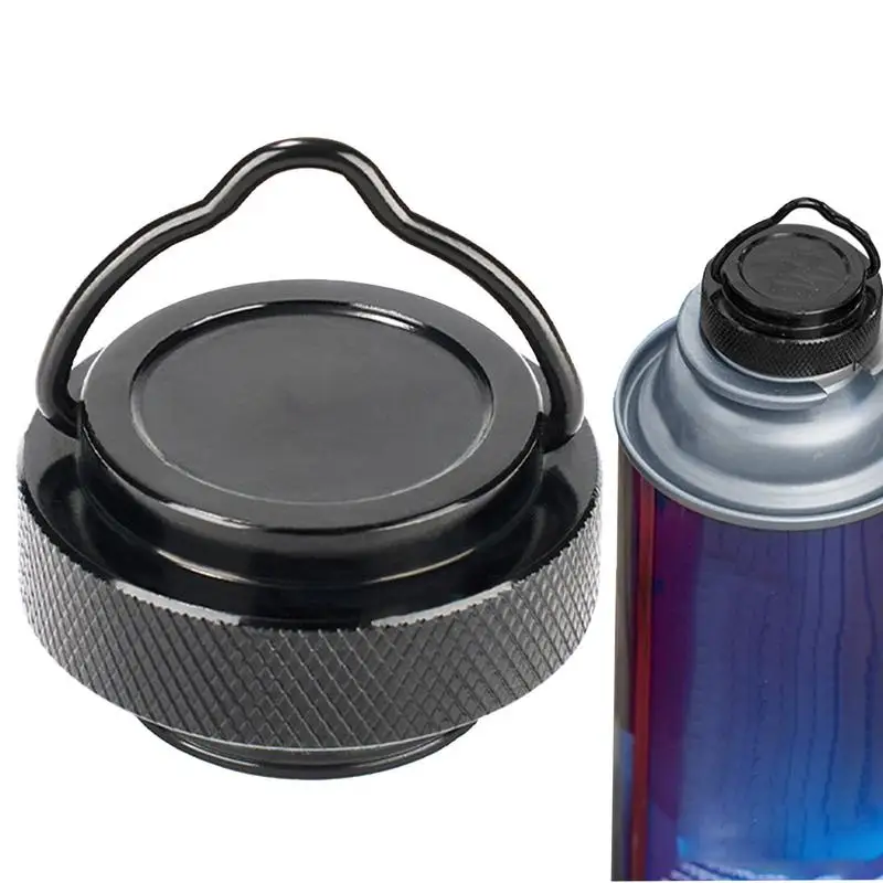 Magnetic Air Canister Lid Aluminum Alloy Outdoor Air Canister Magnetic Lid Handled Backpackers Must-Have Kitchen Gadget For