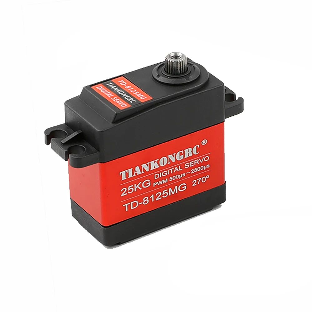 1X Waterproof servo 20KG 25KG 30KG 35KG Large torque metal gear digital servo baja servo for 1/8 1/10 Scale RC Cars