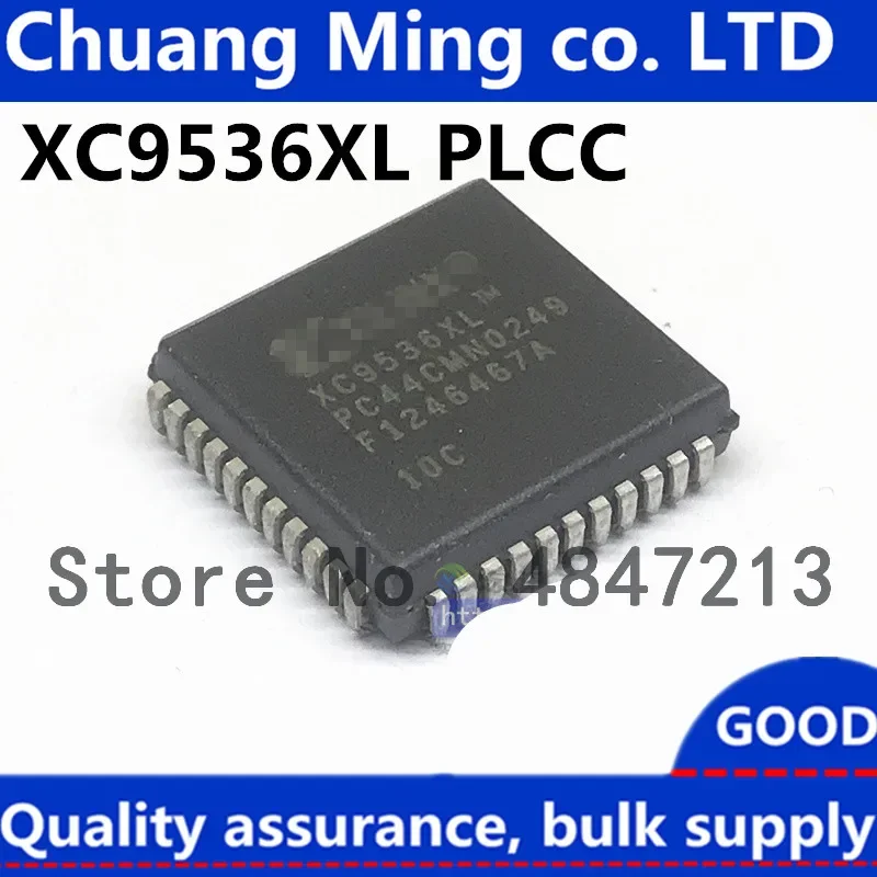 Free Shipping 50pcs/lots XC9536XL XC9536XL-10PC44C XC9536 PLCC44 IC In stock!