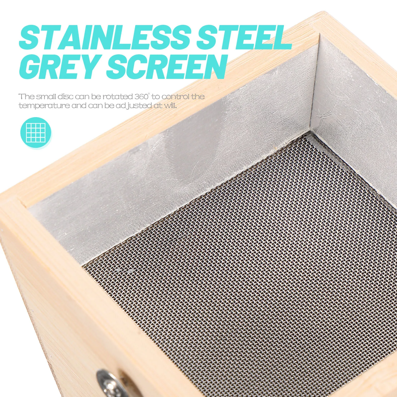 

Portable Wooden Moxibustion Box for Moxa Stick Burning Premium Anti-Scald Moxa Burner Case Buckle and Stainless