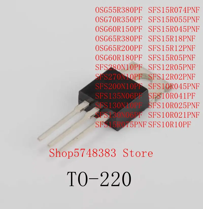 10PCS SFS10R045PNF SFS10R041PF SFS10R025PNF SFS10R021PNF TO-220