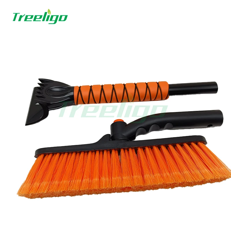 

2 in 1 Car Snow Brush and Ice Scraper Car Scraper Snow Brush Ergonomic Foam Grip Window Ice Scraper Snow Cleaner For Car SUV