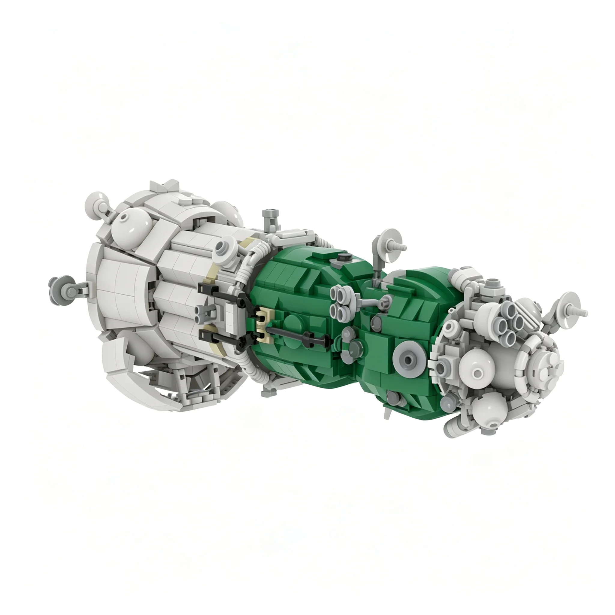 1343pcs MOC Space 7K-LOK 1:35 Model Christmas Gift Creative Collection Home Decoration And For Lovers Art Craft