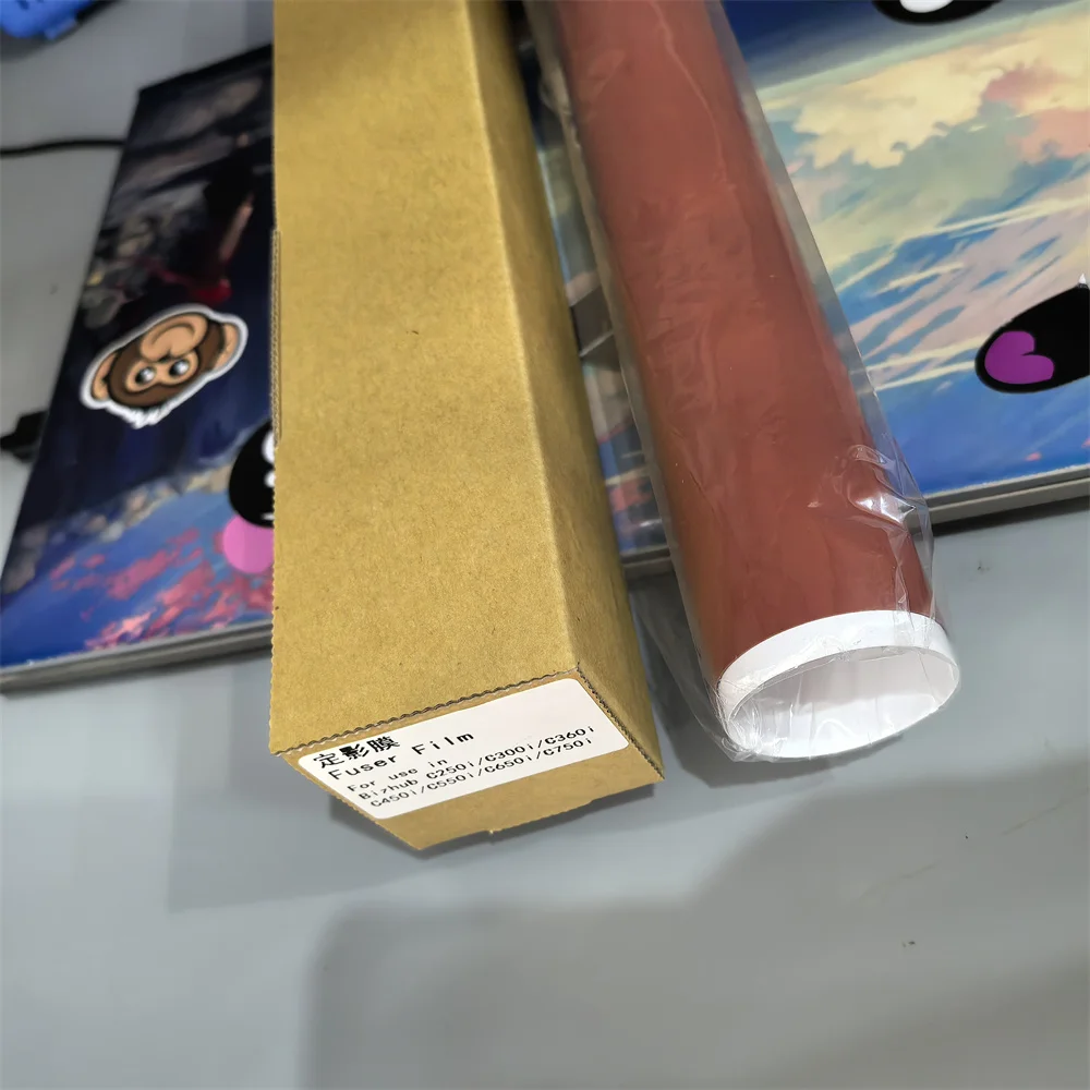 

1pc Fuser Film Sleeve For Konica Minolta Bizhub C250i C300i C360i C450i C550i C650i C750i Pressure Roller AA2JR70300 AA2JR70400