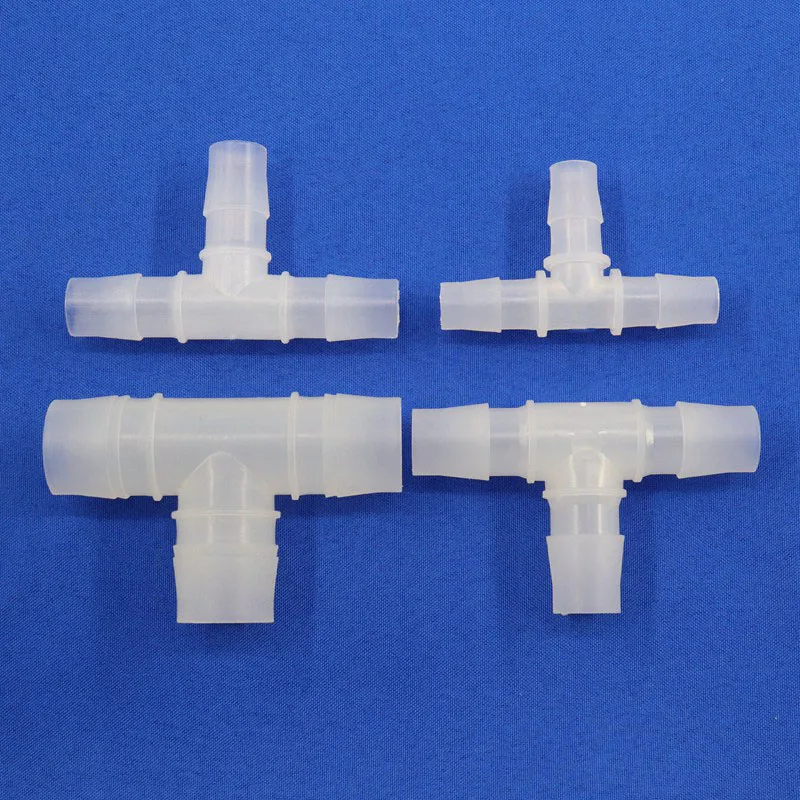 

5~100pcs 7.2-11.2mm PP Hose Tee Connector Aquarium Fish Tank Hose Fittings Air Pump Aerator Garden Water Connectors