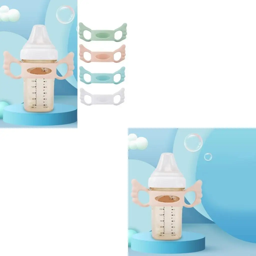 

Детская ручка для бутылочки с широким горлышком, сменная ручка для бутылки с молоком, аксессуары для бутылочек L8RB