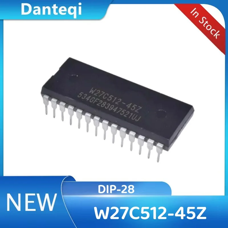 

10PCS/LOT W27C512-45Z W27C512 DIP-28 Chipset