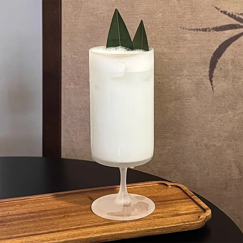 Matte Finished Short Stem Glass Cup Vietri Mare Restaurant Quality Cocktail Juice Glasses Crystal Glassware for Serving Drinks