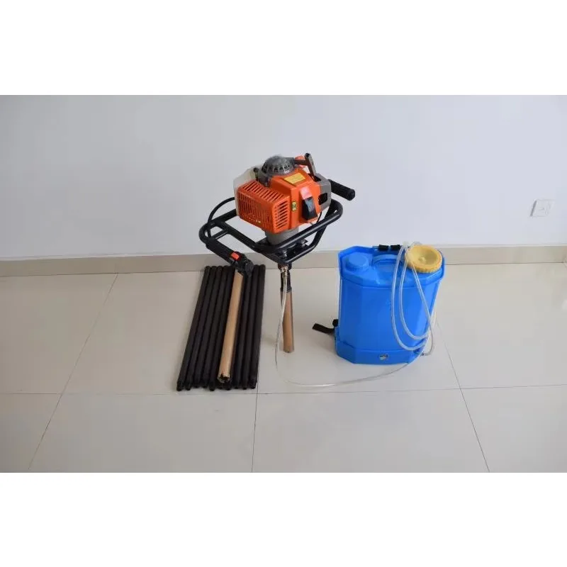 Portable, high-efficiency backpack light drilling rigs for geological researchers and explorers