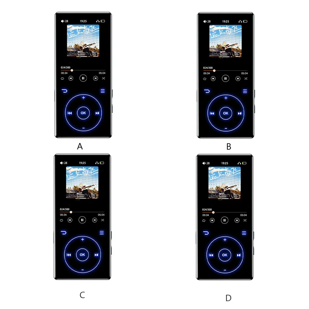 

Bluetooth-compatible MP3 Battery Operated Video Playing MP4 Music Player 8G