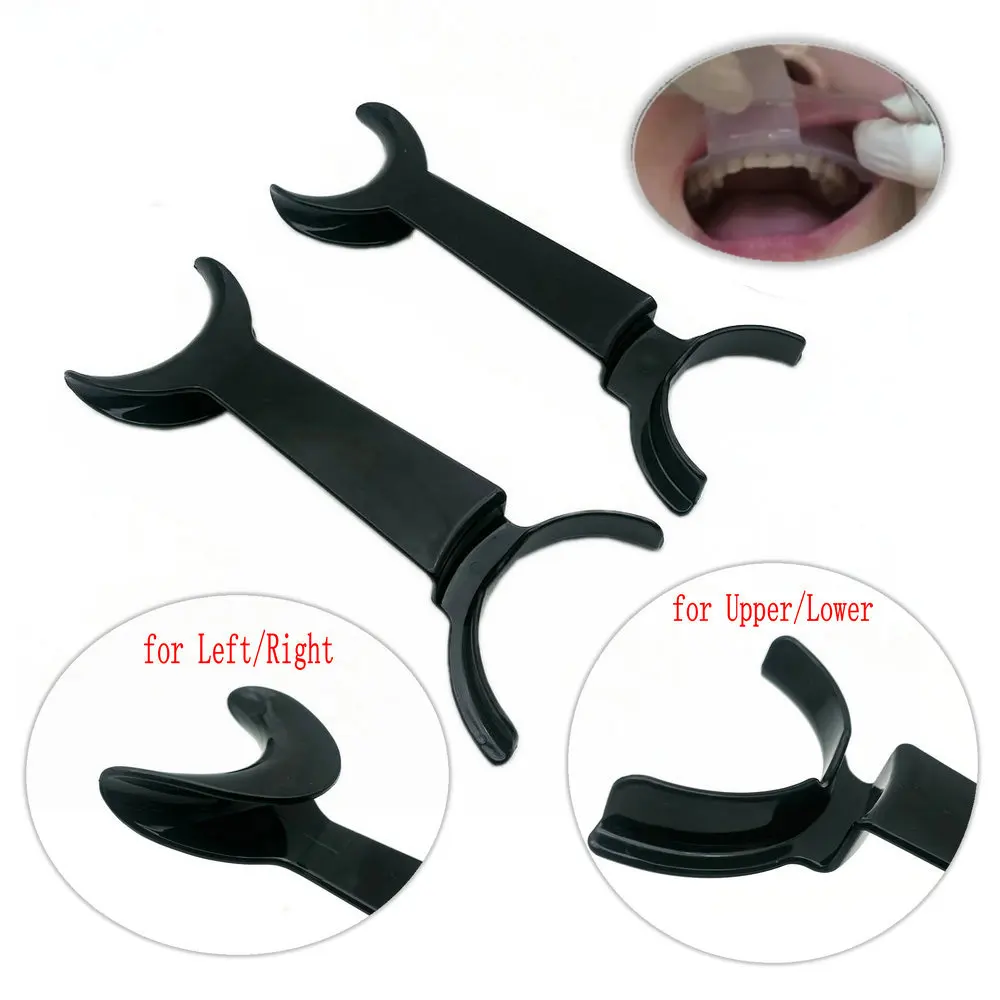 New 1pc Dental Double Head Lip Retractor Intraoral Cheek Upper Lower Lip Retractor Multifunctional Mouth Opener