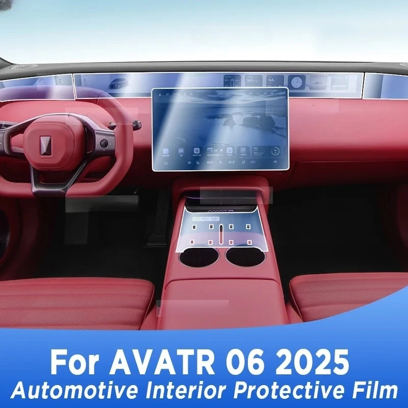 

For AVATR 06 2025 Panel Navigation Screen Automotive Interior Protective Cover Film Anti-Scratch Sticker