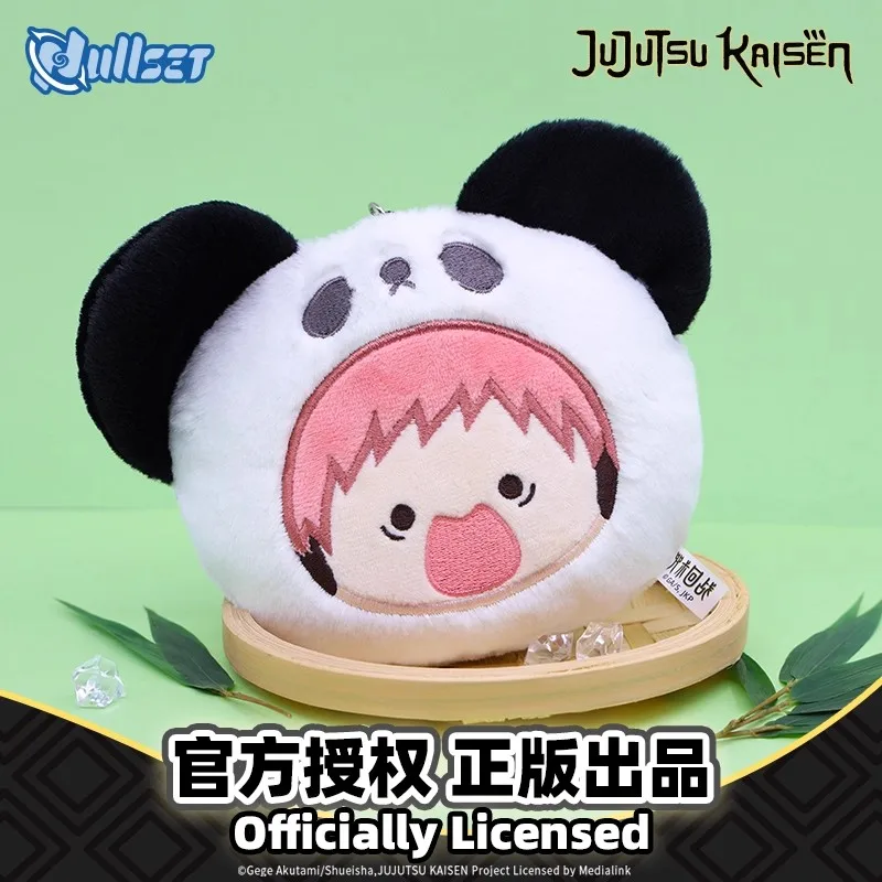 Pendentif en peluche Panda Nullset Jujutsu Kaisen Original, série pochette Gojo Satoru Yuji Megumi, Collection périphérique d'anime, cadeau