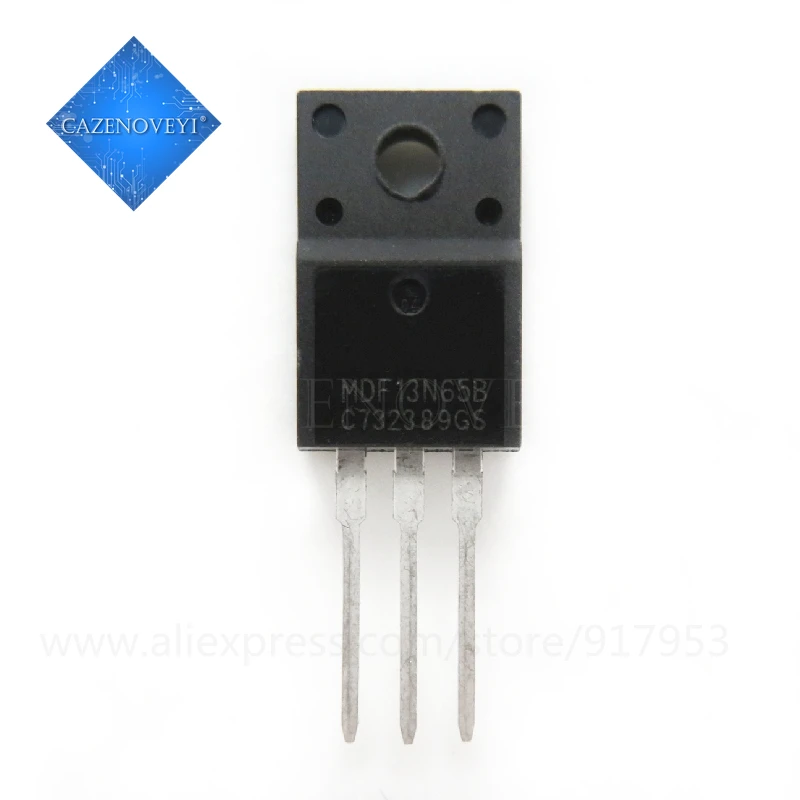 10pcs/lot MDF13N65BTH MDF13N65B MDF13N65 13N65B TO-220F 650V 13A new original In Stock