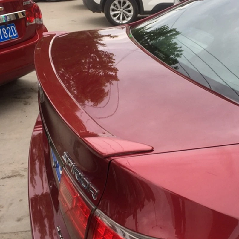 Para Honda Accord Spoiler 2008-2013 Accord labio ABS Material alerón trasero de coche Primer Color alerón trasero para Honda Acura TSX Spoiler