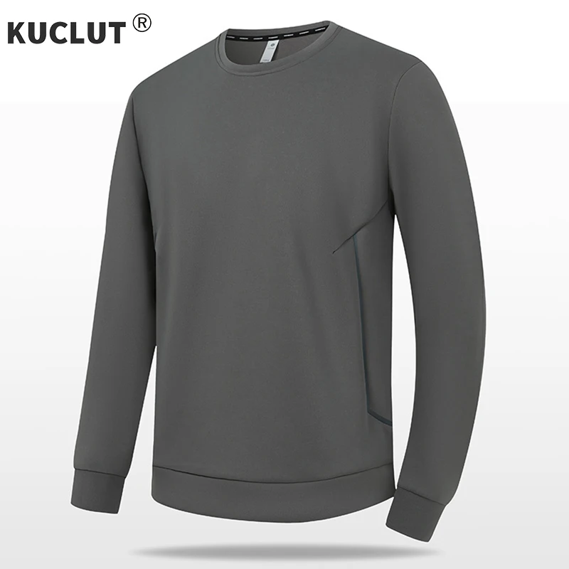 

US Hot Autumn Mens Tactical Pullover Casual O-Neck Warm Windproof Sweaters Outdoor SWAT Long-sleeved Hiking Safari Tops