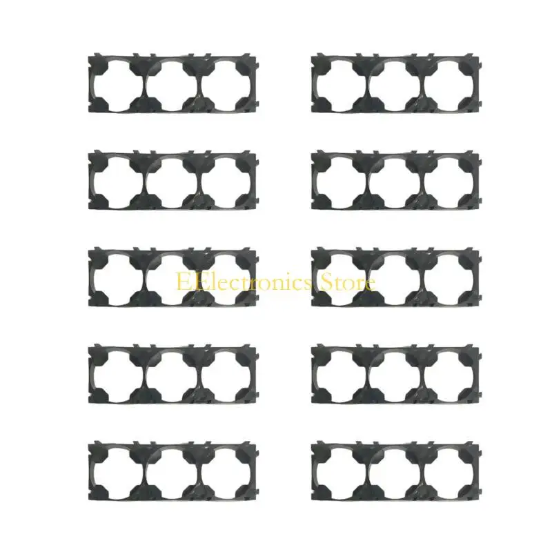 B03C 10pcs User Friendly 26650 Lithium Battery Cell Holder Battery Stacking Shelf