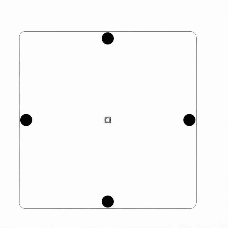 Direct heating 80*80 90*90  TPS65993 TPS65994 BGA50 DSBGA50  BGA Stencil Template