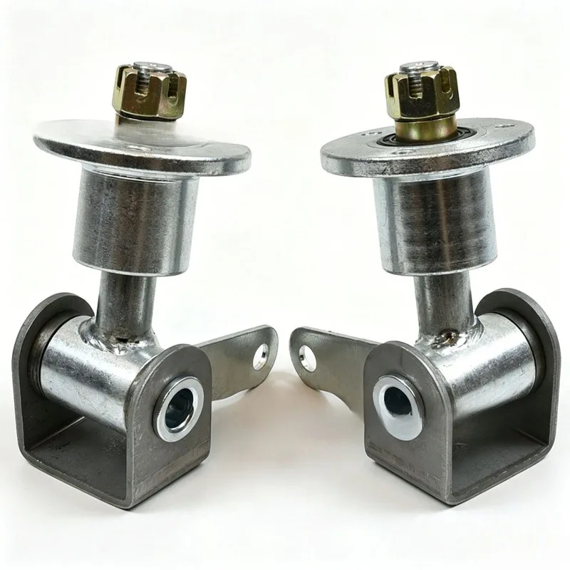 Suitable for go‑kart DIY 4‑wheel modification, steering knuckle, flange hub, fixed seat, front wheel bearing seat