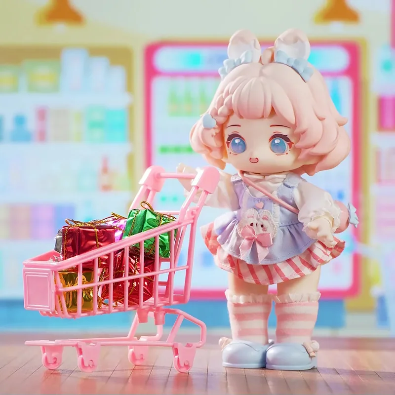 

New Genuine Han Ni Sweet Dream Series Blind Box Collectible Trendy Desktop Ornament Girl Surprise Decorative Birhtday Kawai Gift