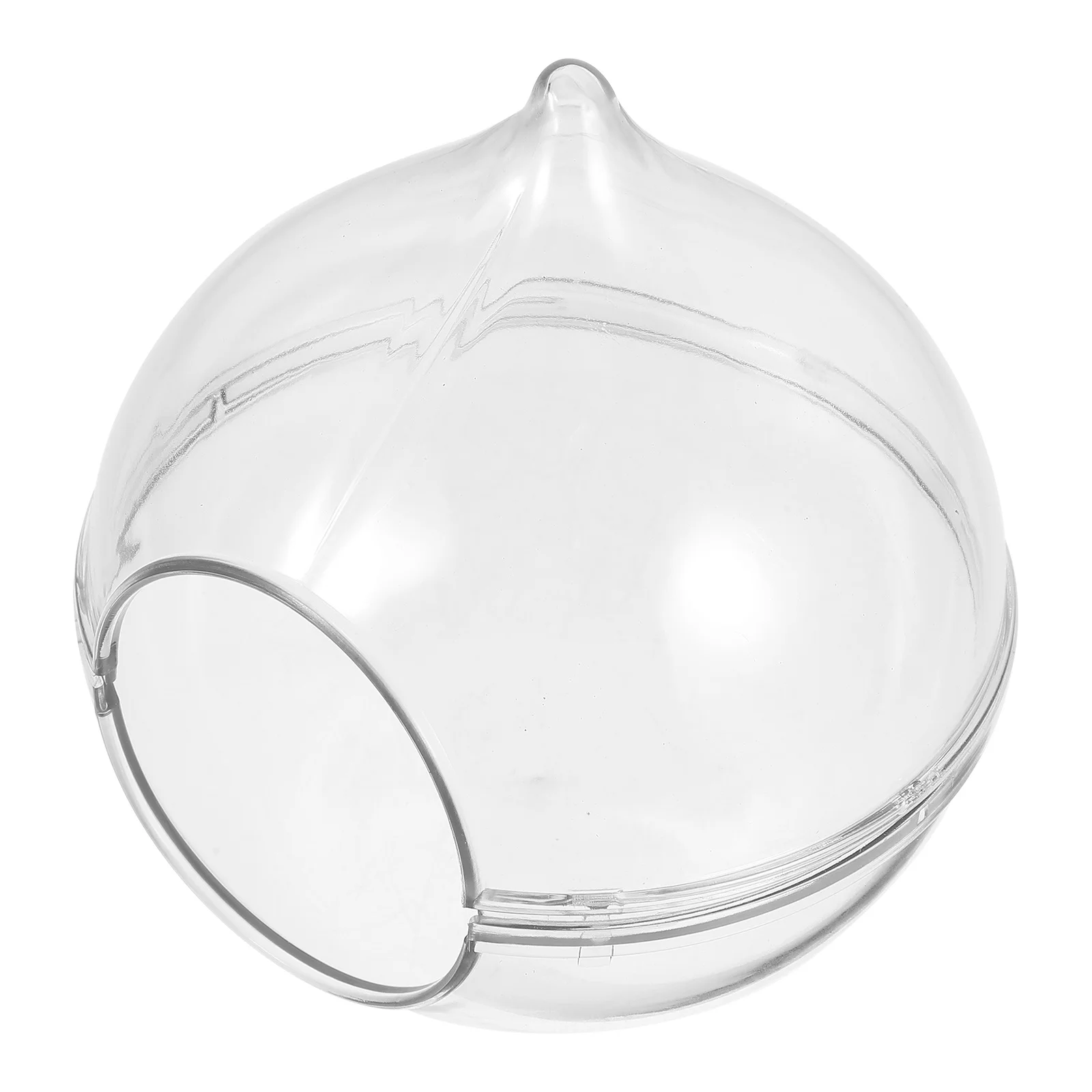 

Multi-Function Hamster Bathtub Clear Acrylic Bath Box Easy Assembly for Tool Household Pet Supply Use