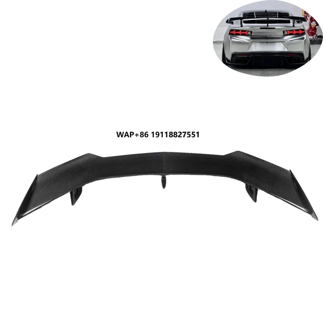 

For Camaro ZL1 1EL Style High Quality Carbon Fiber Rear Spoiler Rear Trunk Spoiler Tail Wing for Camaro 2016-2018