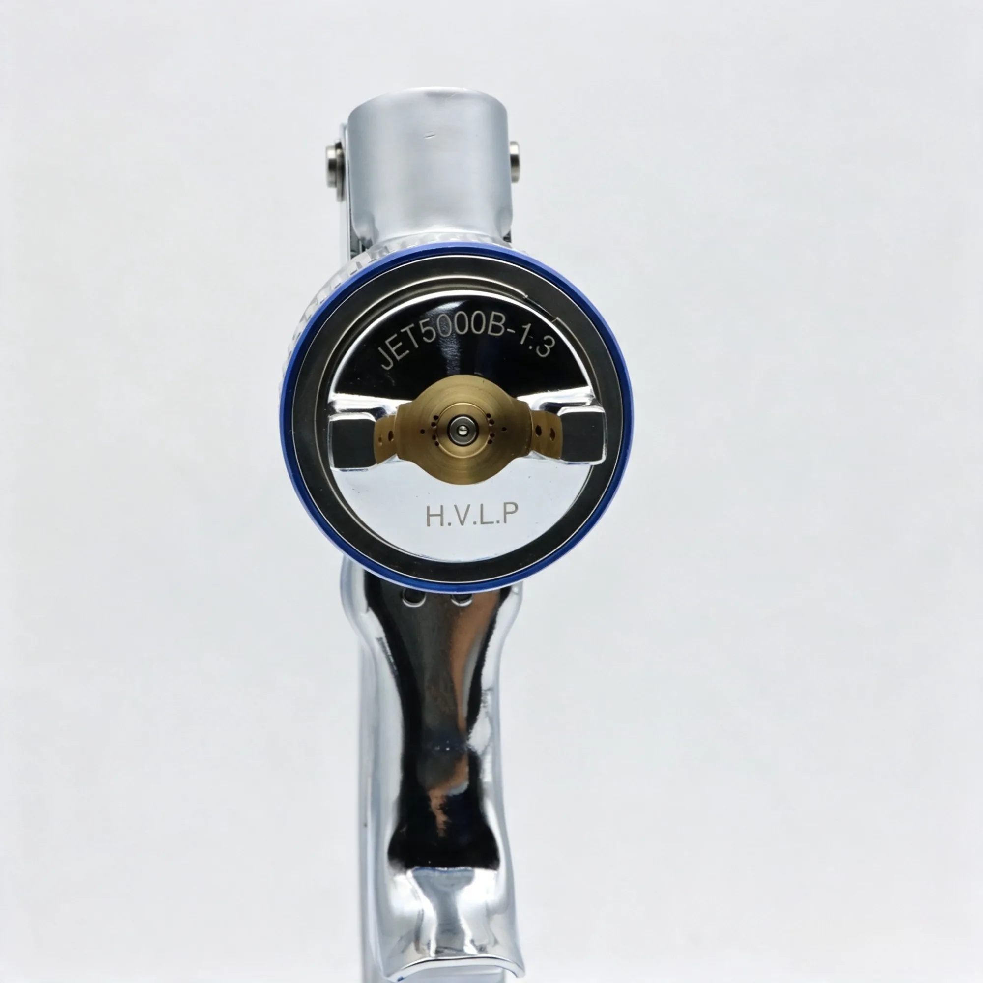 5000B Automotive Pneumatic Spray Gun Coating Tool Gravity-Fed Paint Spray Gun Cup HVLP 1.3mm Paint Gun, 600ml Capacity, Suitable