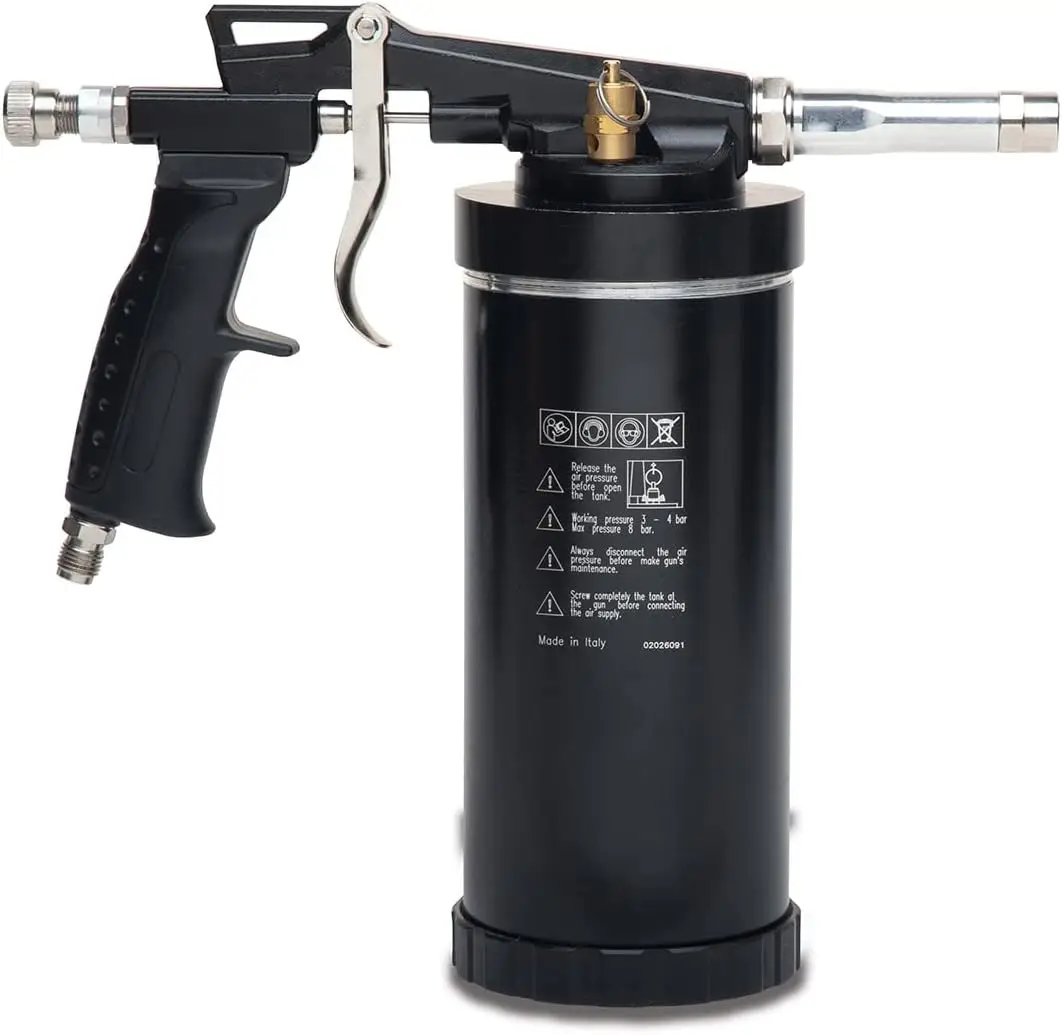 Eastwood Professional Undercoating Gun Pneumatic Air Undercoating Gun With Suction Feed Cup & For Spraying Truck Bedliner Spray