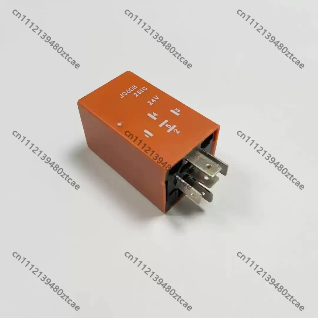 24V 5 Pin Flasher Relay Turn Signal Flash Control Unit Replacement Electrical Spare Parts For Coach Minibus Tour Bus School Bus