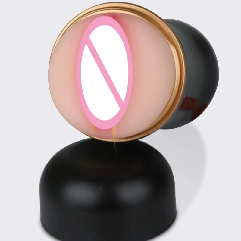 Soft And Realistic Penis Sex Exerciser, Flesh Textured Light Lifelike Vagina Vacuum Sucking Men's Masturbator Sex Toy For Men view 2