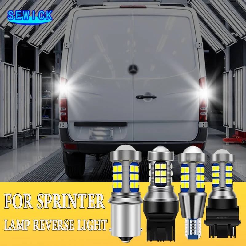 2pcs LED Reverse Light For Mercedes Benz Sprinter B901 B902 B903 B904 B905 B906 B907 B909 B910 Accessories 1995-2020 Backup Back