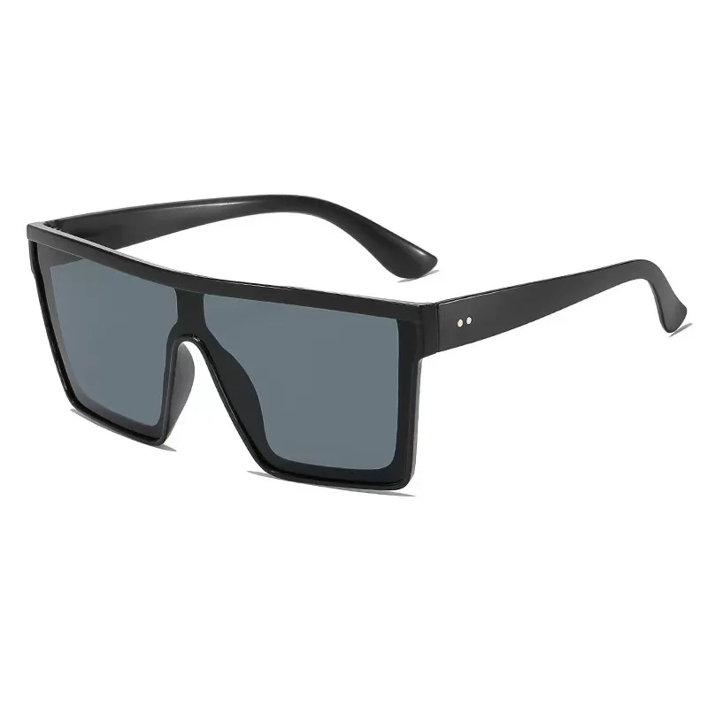 AliExpress NONE 2PCS Box Fashion Trendy Sunglasses Cycling Driving Ins Sunscreen Sunshade Integrated Sunglasses 8821(1914)