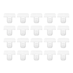 20pcs Auto Fastener Clips Auto Products Car Buckle Protection Moulding Clamp Pull Stud Pin 68225214AA For Grille Buckle ABS