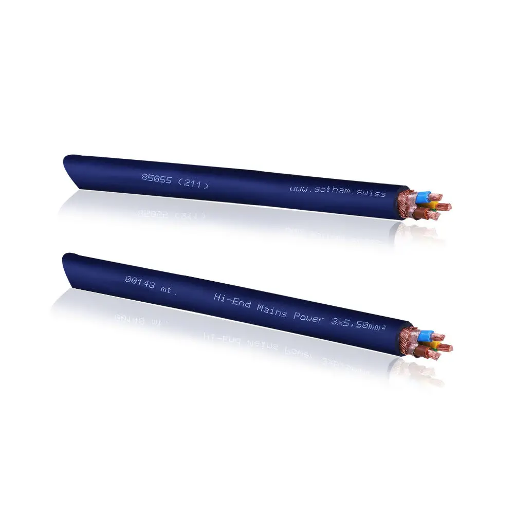 Xiaomo Custom S2 Series Swiss Gotham Cable High Fidelity 85055 Wire Base US Standard Power Cord