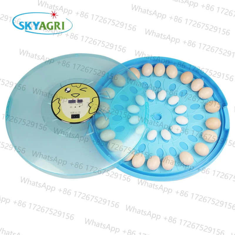 52 Eggs Incubator  Fully Automatic Incubator Breeding Chicken Duck Goose Egg Hatching Household