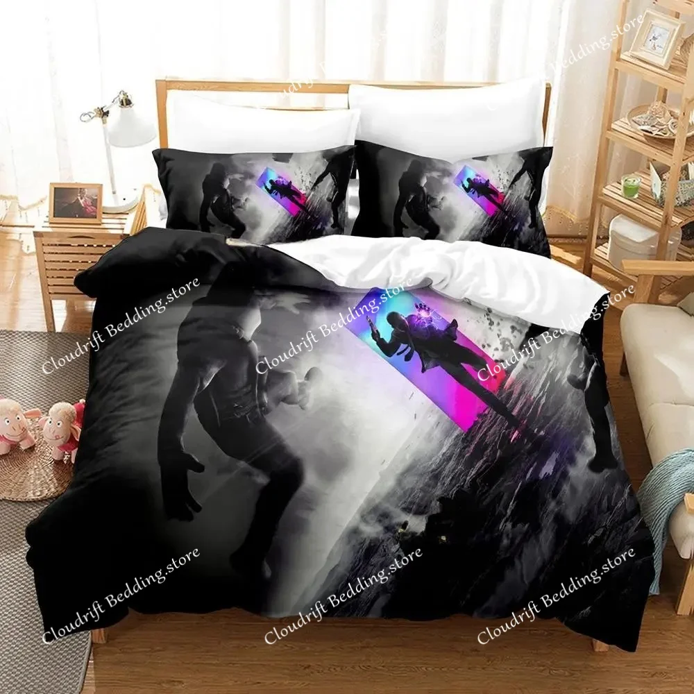 Game Frozen Synapse Bedding Set Single Twin Full Queen King Size Bed Set Adult Kid Bedroom Duvet Cover Sets Anime Bed Sheet Set