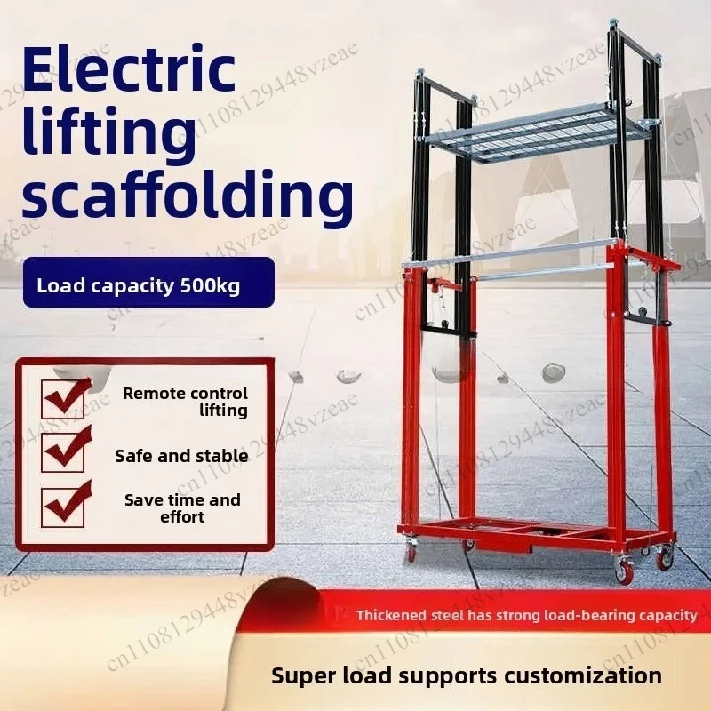 foldable electric scaffolding, durable High quality 2m 6m 10m
